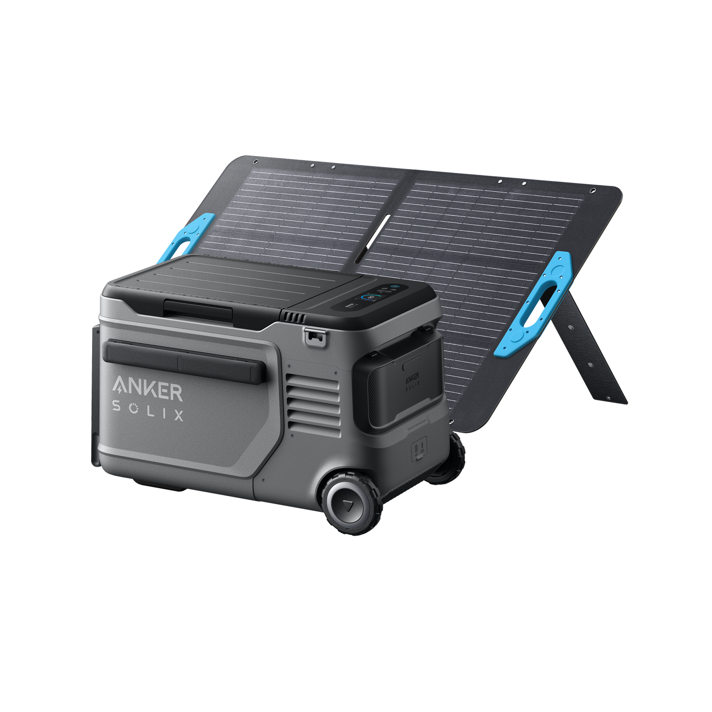 Anker SOLIX EverFrost 2 23L Electric Cooler + 100W Solar Panels