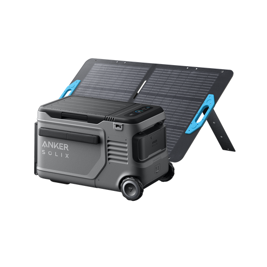 Anker SOLIX EverFrost 2 23L Electric Cooler + 100W Solar Panels