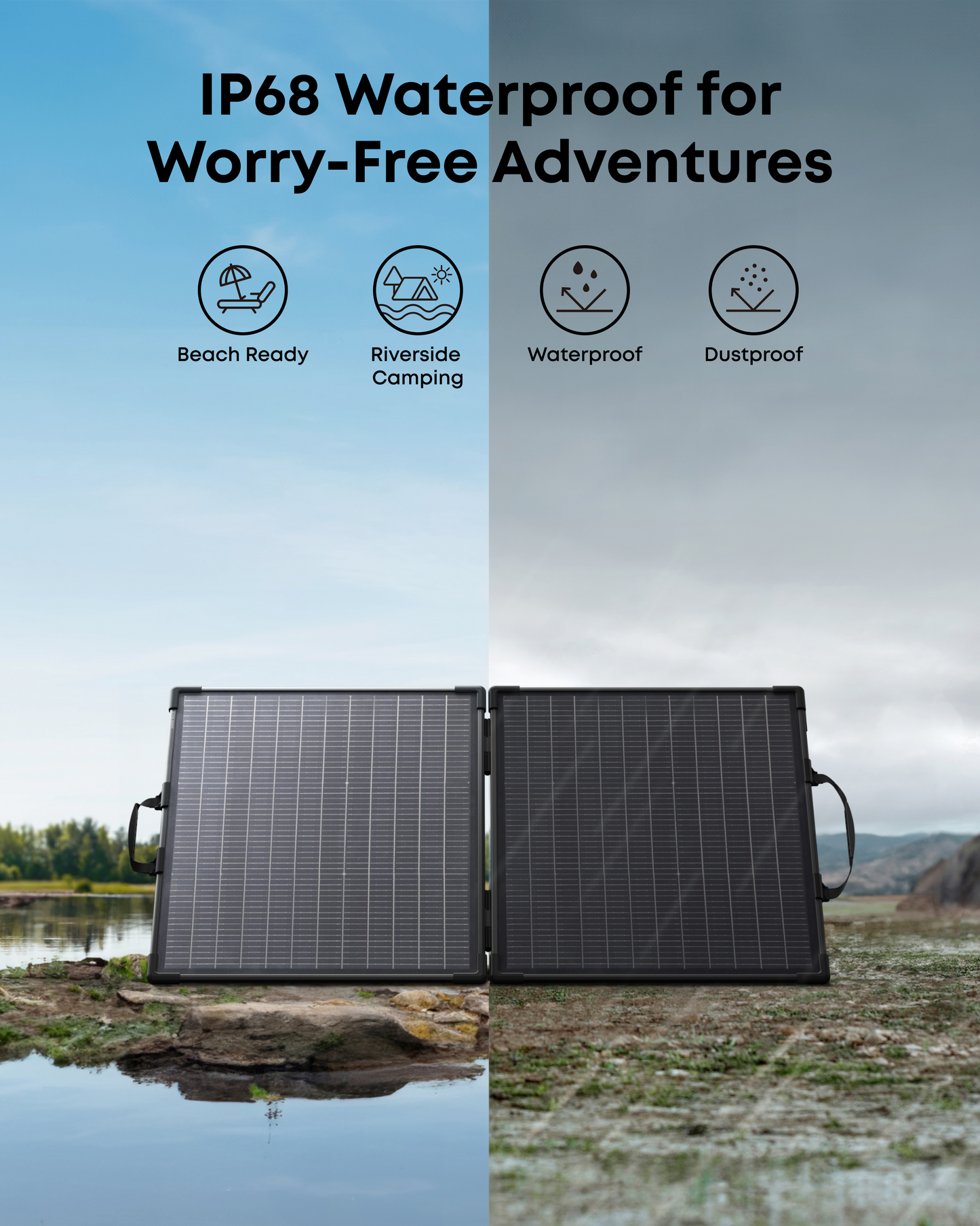 Anker SOLIX PS100 Bifacial Portable Solar Panel