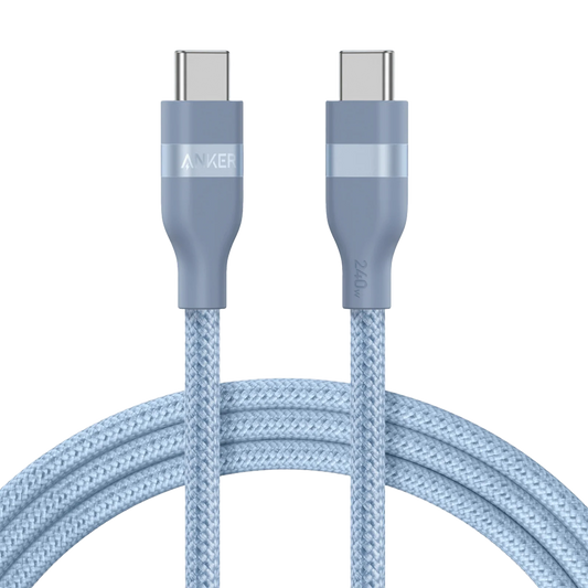 Anker USB-C to USB-C Cable (180 cm, 240 W, Upcycled Braided)